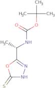 tert-Butyl [(1S)-1-(5-mercapto-1,3,4-oxadiazol-2-yl)ethyl]carbamate