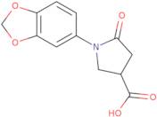 1-(1,3-Benzodioxol-5-yl)-5-oxopyrrolidine-3-carboxylic acid