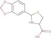 (4S)-2-(1,3-Benzodioxol-5-yl)-1,3-thiazolidine-4-carboxylic acid