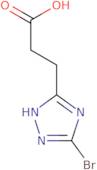 3-(3-Bromo-1H-1,2,4-triazol-5-yl)propanoic acid