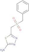 5-[(Benzylsulfonyl)methyl]-1,3,4-thiadiazol-2-amine
