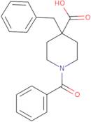 1-Benzoyl-4-benzylpiperidine-4-carboxylic acid