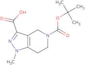 5-(tert-Butoxycarbonyl)-1-methyl-4,5,6,7-tetrahydro-1H-pyrazolo[4,3-c]pyridine-3-carboxylic acid