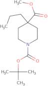 1-tert-Butyl 4-methyl 4-propylpiperidine-1,4-dicarboxylate