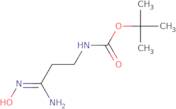 tert-Butyl [(3Z)-3-amino-3-(hydroxyimino)propyl]carbamate