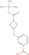 3-{[1-(tert-Butoxycarbonyl)azetidin-3-yl]oxy}benzoic acid