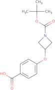 4-{[1-(tert-Butoxycarbonyl)azetidin-3-yl]oxy}benzoic acid