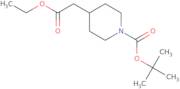 tert-Butyl 4-(2-ethoxy-2-oxoethyl)piperidine-1-carboxylate