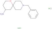 9-Benzyl-1-oxa-9-azaspiro[5.5]undecan-4-amine dihydrochloride