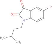 5-Bromo-1-(3-methylbutyl)-1H-indole-2,3-dione