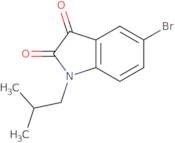 5-Bromo-1-isobutyl-1H-indole-2,3-dione