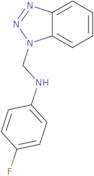 N-(1H-1,2,3-Benzotriazol-1-ylmethyl)-4-fluoroaniline