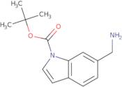 tert-Butyl 6-(aminomethyl)-1H-indole-1-carboxylate hydrochloride