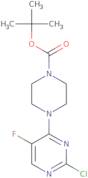 tert-Butyl 4-(2-chloro-5-fluoropyrimidin-4-yl)piperazine-1-carboxylate