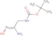tert-Butyl [(2E)-2-amino-2-(hydroxyimino)ethyl]carbamate