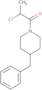 4-Benzyl-1-(2-chloropropanoyl)piperidine