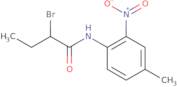 2-Bromo-N-(4-methyl-2-nitrophenyl)butanamide