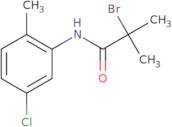 2-Bromo-N-(5-chloro-2-methylphenyl)-2-methylpropanamide