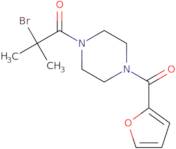 1-(2-Bromo-2-methylpropanoyl)-4-(2-furoyl)piperazine