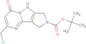 tert-Butyl 2-(chloromethyl)-4-oxo-1,9-dihydro-4H-pyrrolo[3',4':3,4]pyrazolo[1,5-a]pyrimidine-8(7...