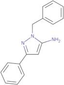 1-Benzyl-3-phenyl-1H-pyrazol-5-amine