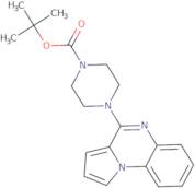 tert-Butyl 4-pyrrolo[1,2-a]quinoxalin-4-ylpiperazine-1-carboxylate