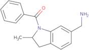 [(1-Benzoyl-2-methyl-2,3-dihydro-1H-indol-6-yl)methyl]amine