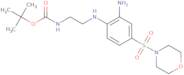 tert-Butyl (2-{[2-amino-4-(morpholin-4-ylsulfonyl)phenyl]amino}ethyl)carbamate