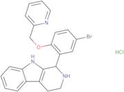 1-[5-Bromo-2-(pyridin-2-ylmethoxy)phenyl]-2,3,4,9-tetrahydro-1H-β-carboline hydrochloride