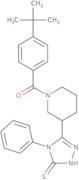 5-[1-(4-tert-Butylbenzoyl)piperidin-3-yl]-4-phenyl-4H-1,2,4-triazole-3-thiol