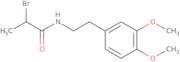 2-Bromo-N-[2-(3,4-dimethoxyphenyl)ethyl]propanamide