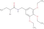 2-Bromo-N-(3,4,5-triethoxybenzyl)butanamide