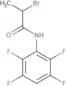 2-Bromo-N-(2,3,5,6-tetrafluorophenyl)propanamide