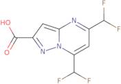 5,7-Bis(difluoromethyl)pyrazolo[1,5-a]pyrimidine-2-carboxylic acid