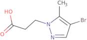 3-(4-Bromo-5-methyl-1H-pyrazol-1-yl)propanoic acid