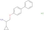 [2-(Biphenyl-4-yloxy)-1-cyclopropylethyl]amine hydrochloride