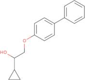 2-(Biphenyl-4-yloxy)-1-cyclopropylethanol