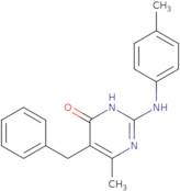 5-Benzyl-6-methyl-2-[(4-methylphenyl)amino]pyrimidin-4(3H)-one