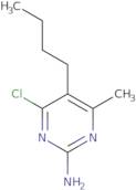 5-Butyl-4-chloro-6-methylpyrimidin-2-amine