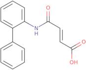 (2E)-4-(Biphenyl-2-ylamino)-4-oxobut-2-enoic acid
