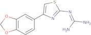 N-[4-(1,3-Benzodioxol-5-yl)-1,3-thiazol-2-yl]guanidine