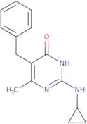 5-Benzyl-2-(cyclopropylamino)-6-methylpyrimidin-4(3H)-one