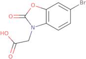 (6-Bromo-2-oxo-1,3-benzoxazol-3(2H)-yl)acetic acid