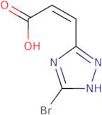 (2Z)-3-(5-Bromo-1H-1,2,4-triazol-3-yl)acrylic acid