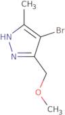 4-Bromo-3-(methoxymethyl)-5-methyl-1H-pyrazole