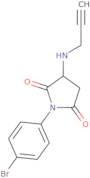 1-(4-Bromophenyl)-3-(prop-2-yn-1-ylamino)pyrrolidine-2,5-dione