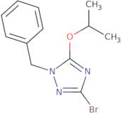 1-Benzyl-3-bromo-5-isopropoxy-1H-1,2,4-triazole