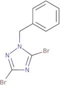 1-Benzyl-3,5-dibromo-1H-1,2,4-triazole