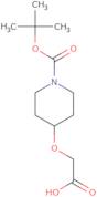 {[1-(tert-Butoxycarbonyl)piperidin-4-yl]oxy}acetic acid