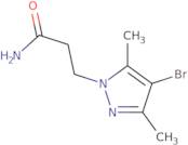 3-(4-Bromo-3,5-dimethyl-1H-pyrazol-1-yl)propanamide